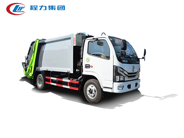 國六東風多利卡六方壓縮垃圾車