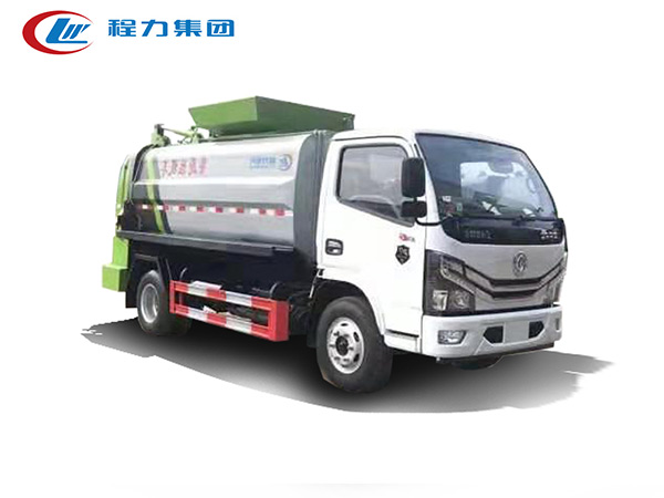 國六東風多利卡方形餐廚垃圾車