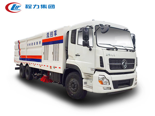 東風天龍后雙橋洗掃車（22方）