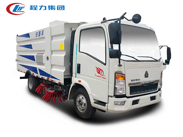 國六重汽豪沃5方掃路車