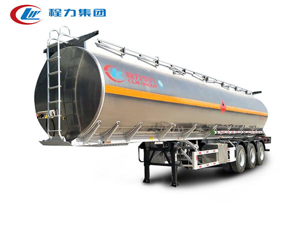 46立方鋁合金運油半掛車