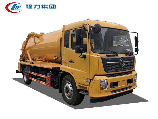 國六東風天錦清洗吸污車